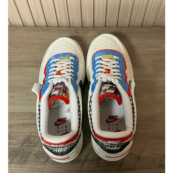 Nike Air Force 1 Low Shadow Multicolor Sneakers Women’s 9 DZ5193-100 - Picture 6 of 9